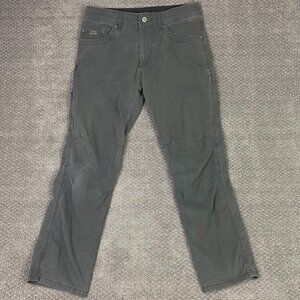 Kuhl Revolvr Rogue Pants Men's 34 x 32 Measures 35 x 31 Gray Hiking Outdoor 5124
